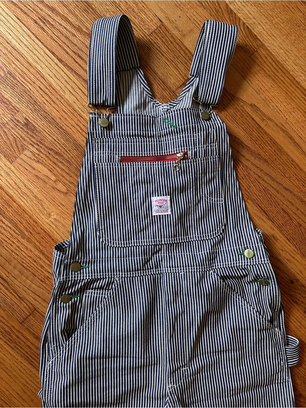 Vintage Hickory Striped Pointer Brand Overalls never been worn